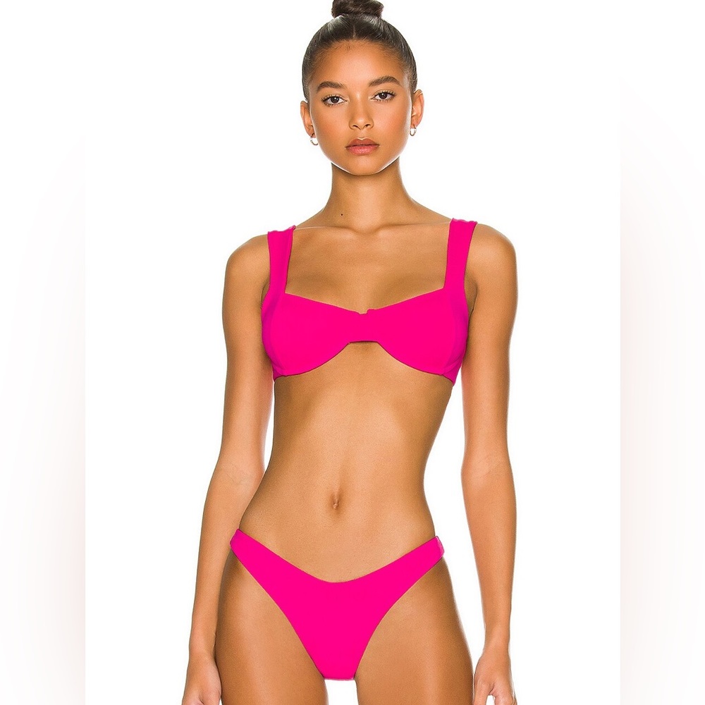 NWT L*Sace Tori Bikini Top (M) and Camacho Bottom (S)